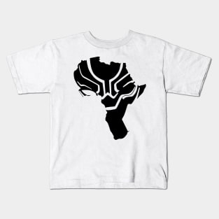 Black Panther in Africa 01- Black Power Kids T-Shirt